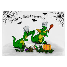 Drachen - Frohe Halloween! Heute werde ich kochen Große Geschenktüte