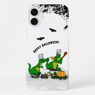 Drachen - Frohe Halloween! Heute werde ich kochen iPhone 16 Plus Hülle