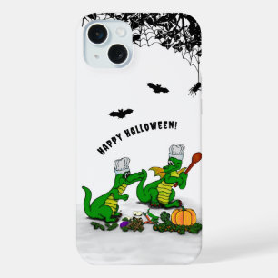 Drachen - Frohe Halloween! Heute werde ich kochen iPhone 15 Plus Hülle