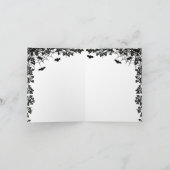 Drachen - Frohe Halloween! Heute werde ich kochen Karte (Innenseite)