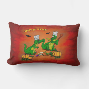 Drachen - Frohe Halloween! Heute werde ich kochen Kissen Für Draußen