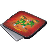 Drachen - Frohe Halloween! Heute werde ich kochen Laptopschutzhülle (Vorne Knopf)