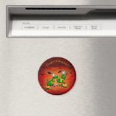 Drachen - Frohe Halloween! Heute werde ich kochen Magnet (In Situ (Geschirrspüler))