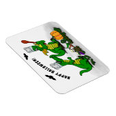 Drachen - Frohe Halloween! Heute werde ich kochen Magnet (Rechte Seite)