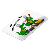 Drachen - Frohe Halloween! Heute werde ich kochen Magnet (Linke Seite)