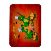 Drachen - Frohe Halloween! Heute werde ich kochen Magnet (Vertikal)
