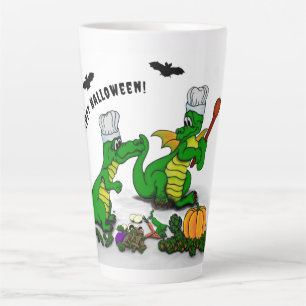 Drachen - Frohe Halloween! Heute werde ich kochen Milchtasse