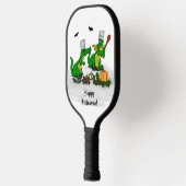 Drachen - Frohe Halloween! Heute werde ich kochen Pickleball Schläger (Links)