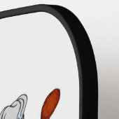 Drachen - Frohe Halloween! Heute werde ich kochen Pickleball Schläger (Linke Seite)