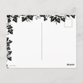 Drachen - Frohe Halloween! Heute werde ich kochen Postkarte (Rückseite)