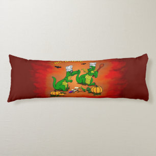 Drachen - Frohe Halloween! Heute werde ich kochen Seitenschläferkissen