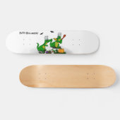 Drachen - Frohe Halloween! Heute werde ich kochen Skateboard (Horizontal)