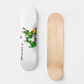 Drachen - Frohe Halloween! Heute werde ich kochen Skateboard (Vorderseite)
