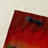 Drachen - Frohe Halloween! Heute werde ich kochen Strandtuch (Beispiel)