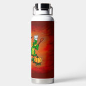 Drachen - Frohe Halloween! Heute werde ich kochen Trinkflasche (Rückseite)