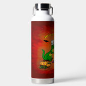 Drachen - Frohe Halloween! Heute werde ich kochen Trinkflasche (Vorderseite)