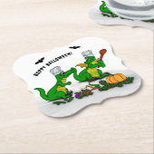 Drachen - Frohe Halloween! Heute werde ich kochen Untersetzer (angewinkelt)