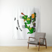 Drachen - Frohe Halloween! Heute werde ich kochen Wandteppich (Beispiel)