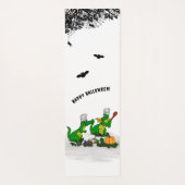 Drachen - Frohe Halloween! Heute werde ich kochen Yogamatte (Rückseite)