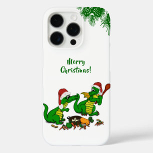 Drachen - Frohe Weihnachten ! - heute werde ich ko iPhone 16 Pro Hülle