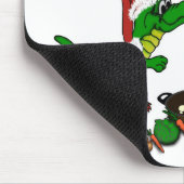 Drachen - Frohe Weihnachten ! - heute werde ich ko Mousepad (Ecke)