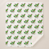 Drachen - Frohe Weihnachten ! - heute werde ich ko Sherpadecke (Vorderseite)