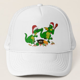 Drachen - Frohe Weihnachten ! - heute werde ich ko Truckerkappe