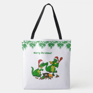 Drachen - Frohe Weihnachten ! Heute werde ich koch Tasche