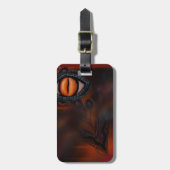 Drachen Gepäckanhänger (Vorderseite vertikal)