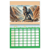 Drachen, Griffins, Vampire und trostlose Gegenden. Kalender (Mär 2026)