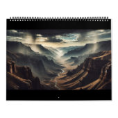 Drachen, Griffins, Vampire und trostlose Gegenden. Kalender (Titelbild)