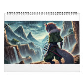 Drachen, Griffons, Vampire und Wölfe Kalender (Titelbild)