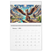 Drachen, Griffons, Vampire und Wölfe Kalender (Feb 2026)