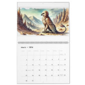Drachen, Griffons, Vampire und Wölfe Kalender (Mär 2026)
