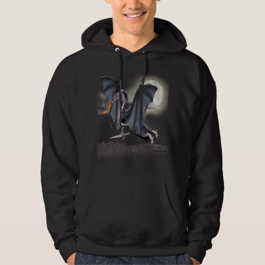 Drachen Hoodie (Vorderseite)