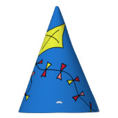 Drachen im blauen Himmel Partyhütchen (Rechts)