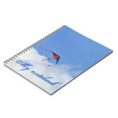 Drachen im Clouds Notebook Notizblock (Linke Seite)