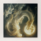 Drachen im Himmel-Puzzle Puzzle (Horizontal)