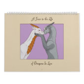 Drachen in der Liebe Kalender (Titelbild)