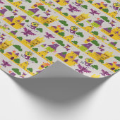 Drachen in einem märchenhaften Land Geschenkpapier (Ecke)