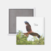 Drachen in Fliege...... Magnet (Vorderseite/Rückseite)