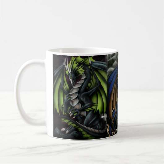 Drachen Kaffeetasse (Links)