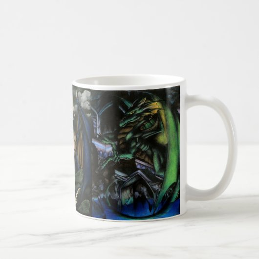 Drachen Kaffeetasse (Rechts)