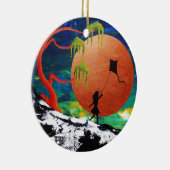 Drachen Keramikornament (Rechts)