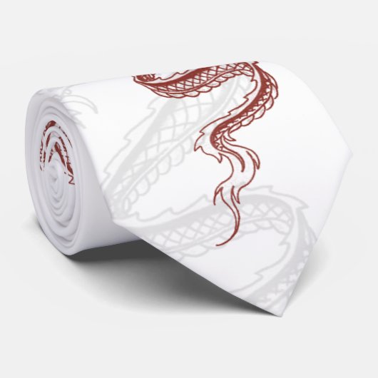 Drachen Krawatte (Gerollt)