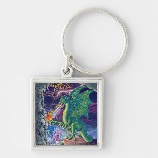 Drachen Lair Schlüsselanhänger (Vorne)