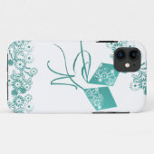 Drachen mit Monogramm Case-Mate iPhone Hülle (Rückseite (Horizontal))