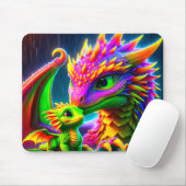 Drachen Mousepad (Mit Mouse)