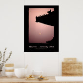 Drachen - Peking 2001 Poster (Küche)