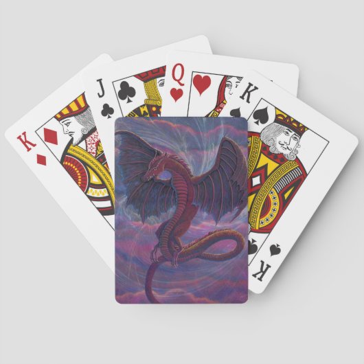 Drachen Playing Cards Spielkarten (Rückseite)